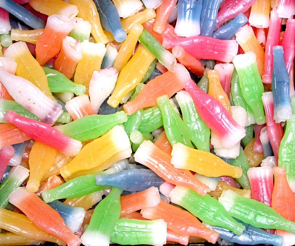 Wax Bottles Candy Snacks