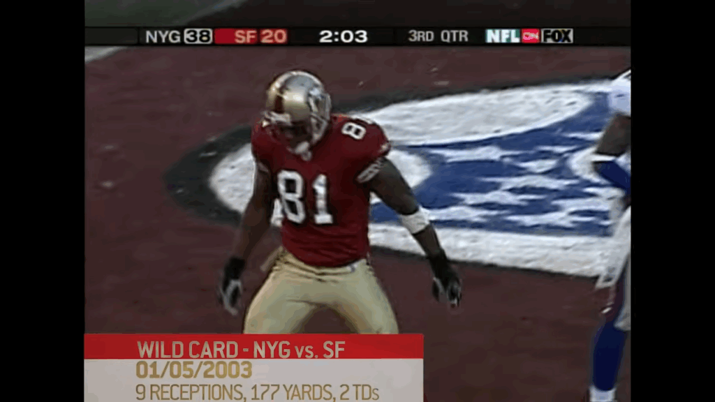 Terrell Owens - NFL History