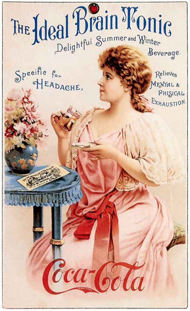 Coca-Cola ad promoting use for headaches - Vintage Advertisements So Outrageous They'd Never Run Today